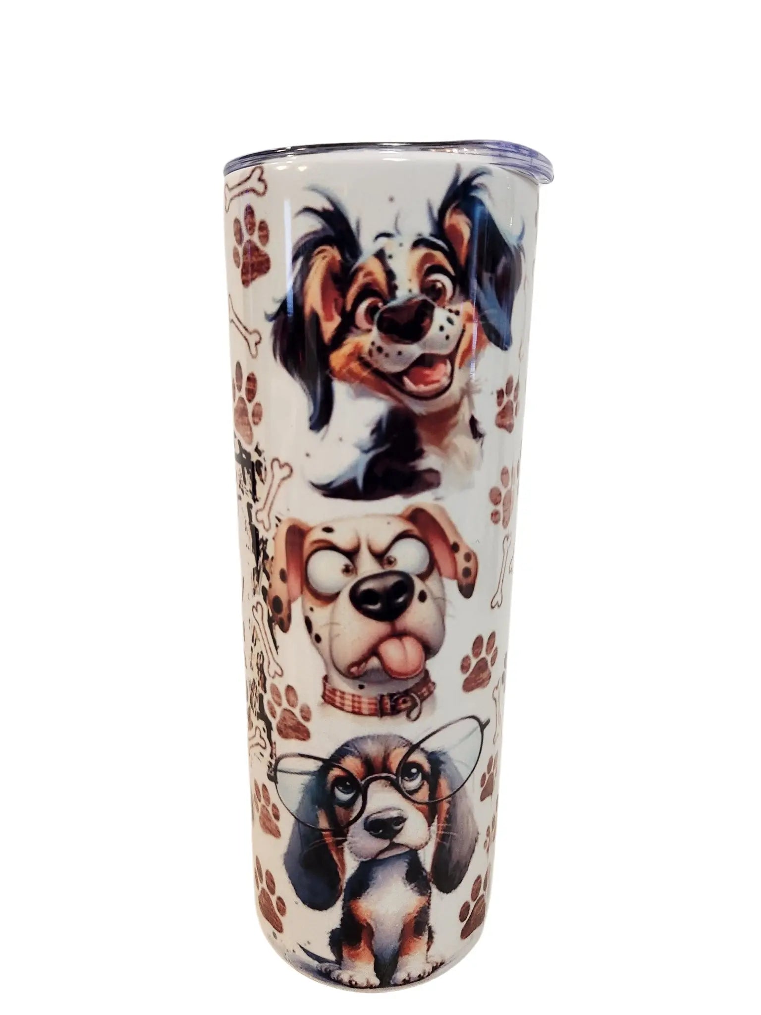 Life is better with dogs 20oz Tumblers - Image #5