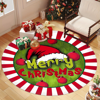 https://alittledisandat.com › products › santa-hat-christmas-area-rug-durable-festive-and-washable1728733511092 image0